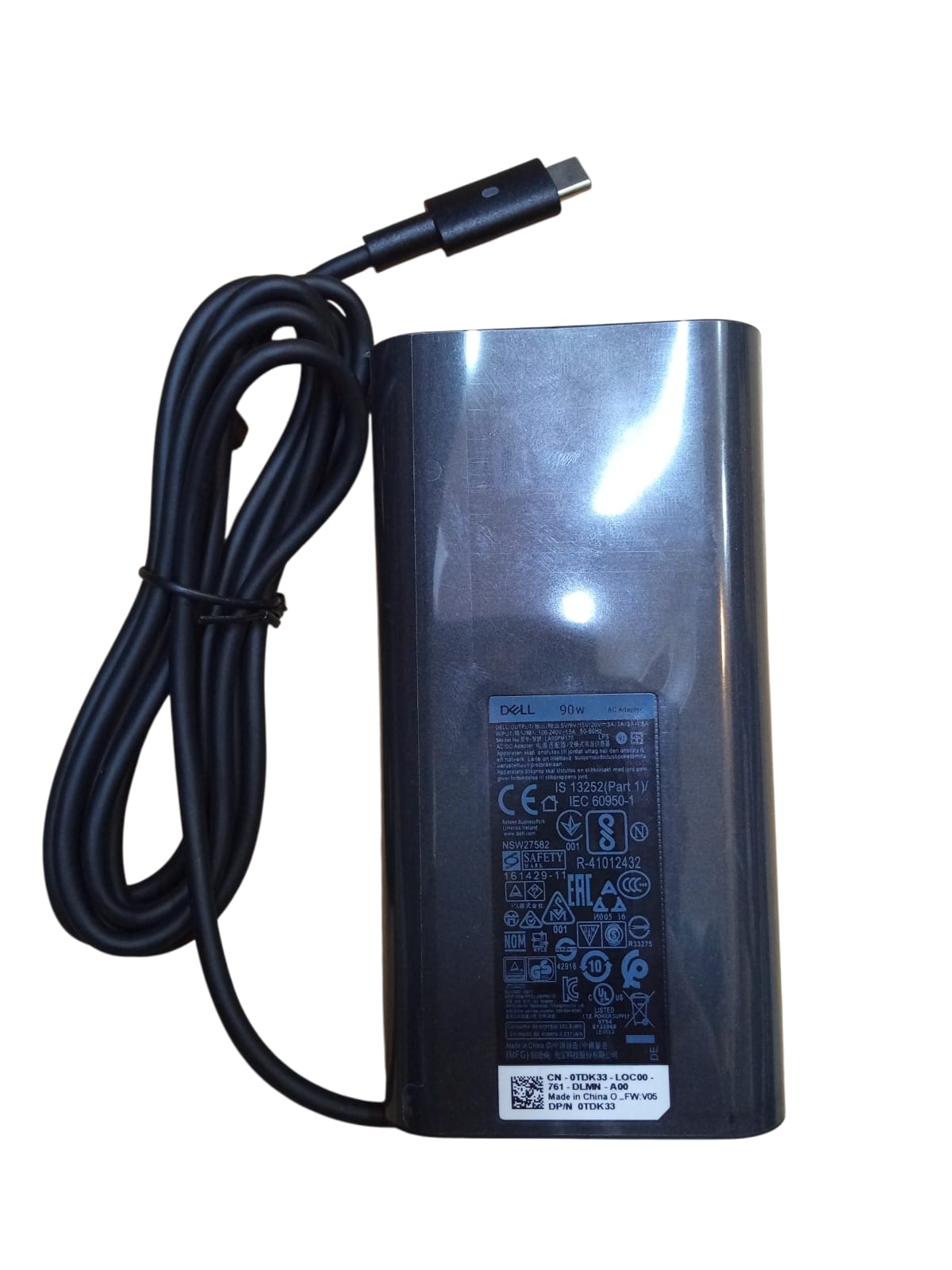 Dell 90W USB-C Laptop Charger (19.5V) صورة ثانوية