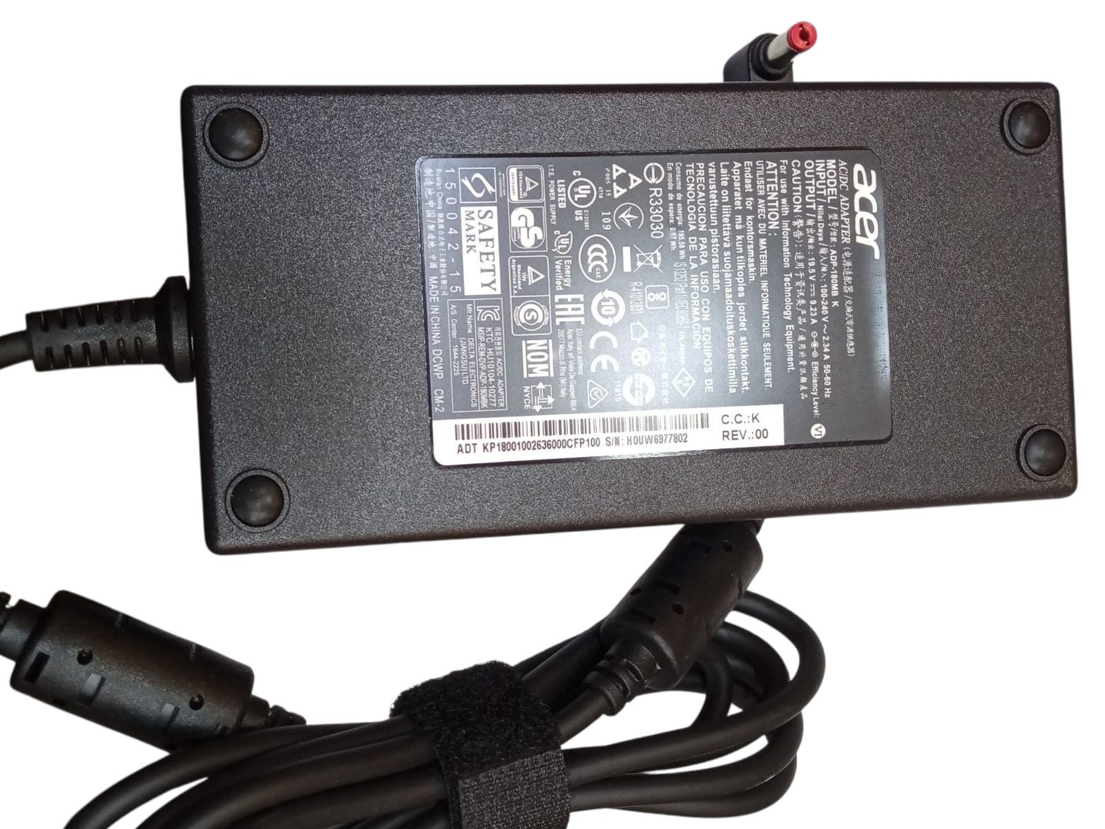 Acer 180W Laptop Charger (19.5V - 9.23A | 5.5*1.7mm) صورة ثانوية