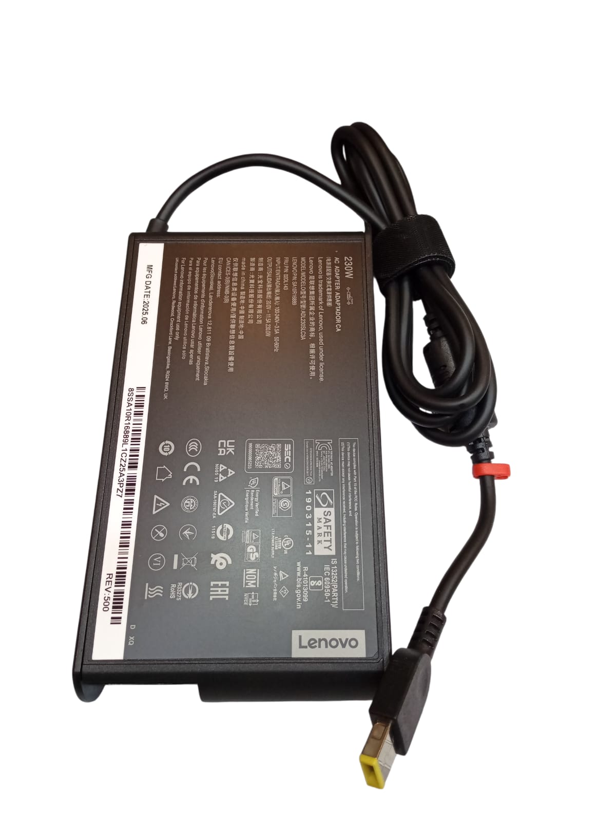 Lenovo 230W Laptop Charger (20V - 11.5A | USB Type)