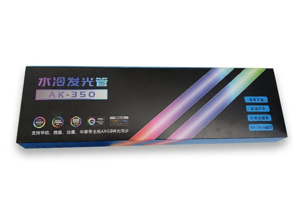 Flexible 5V Addressable ARGB Neon Tube Light with Cover Sleeve for Gaming PC AIO 120 240 360 CPU Liquid Water Cooler Retrofit