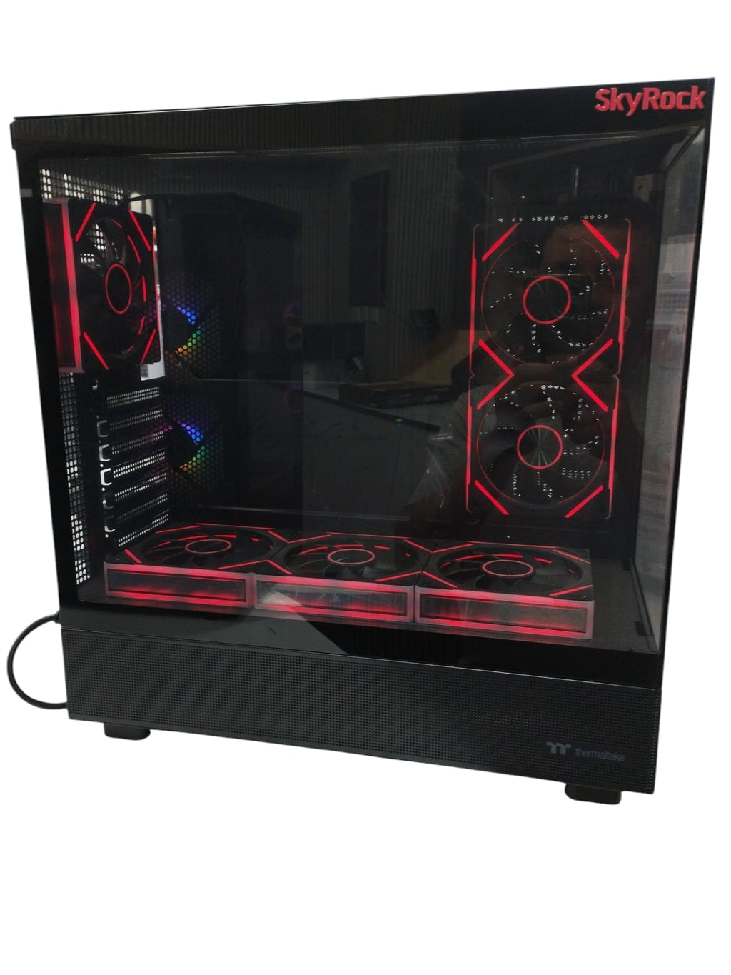 Thermaltake Gaming Case – Black Edition (6 Fans)
