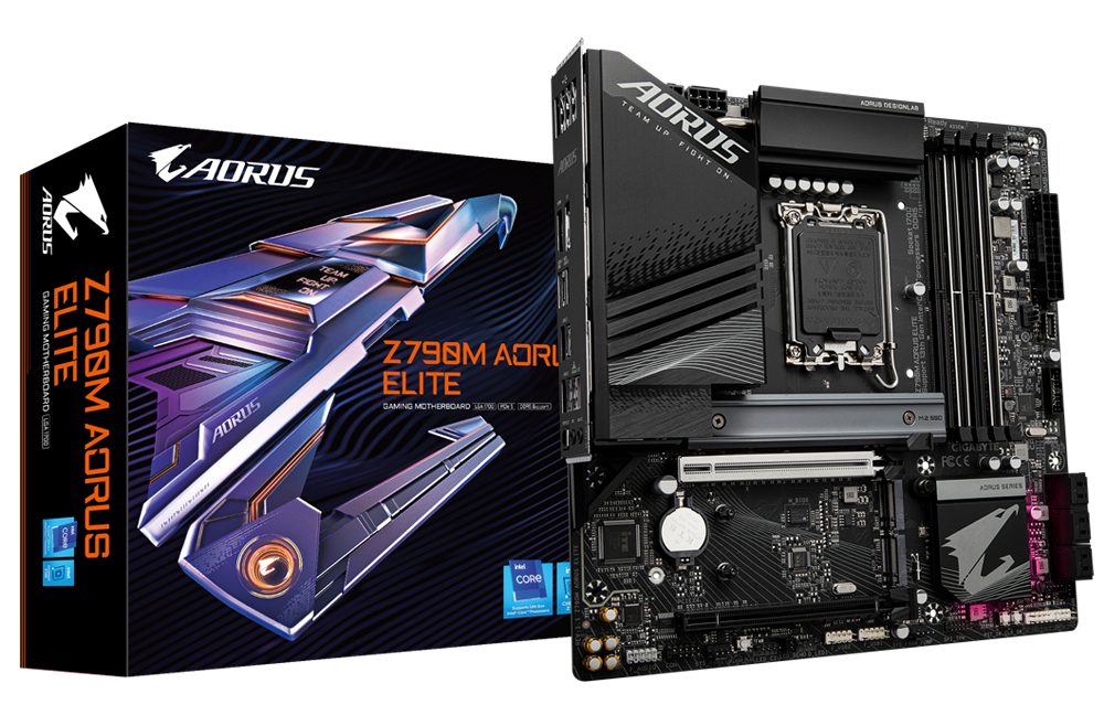 GIGABYTE AOURS ELITE AX INTEL Z790M DDR5 WIFI Main image