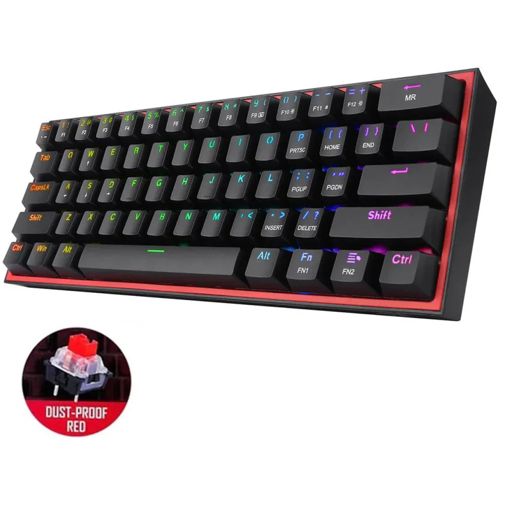 Fizz Rgb K617-rgb Black keyboard gaming
