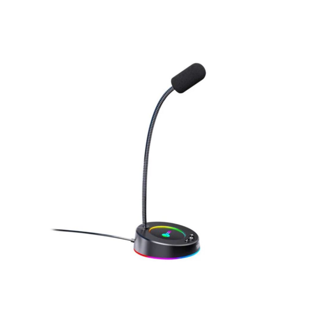 Gaming RGB USB MIC Lecoo MC01S Microphone Colorful Light Effect 360 ° Flexible Microphone Main image