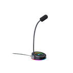 Gaming RGB USB MIC Lecoo MC01S Microphone Colorful Light Effect 360 ° Flexible Microphone