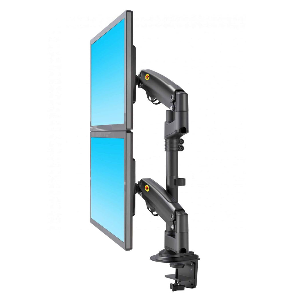 NB North Bayou H180 17" to 27" Ergonomic Gas-Spring Multifuntional Desk Mount TV Bracket