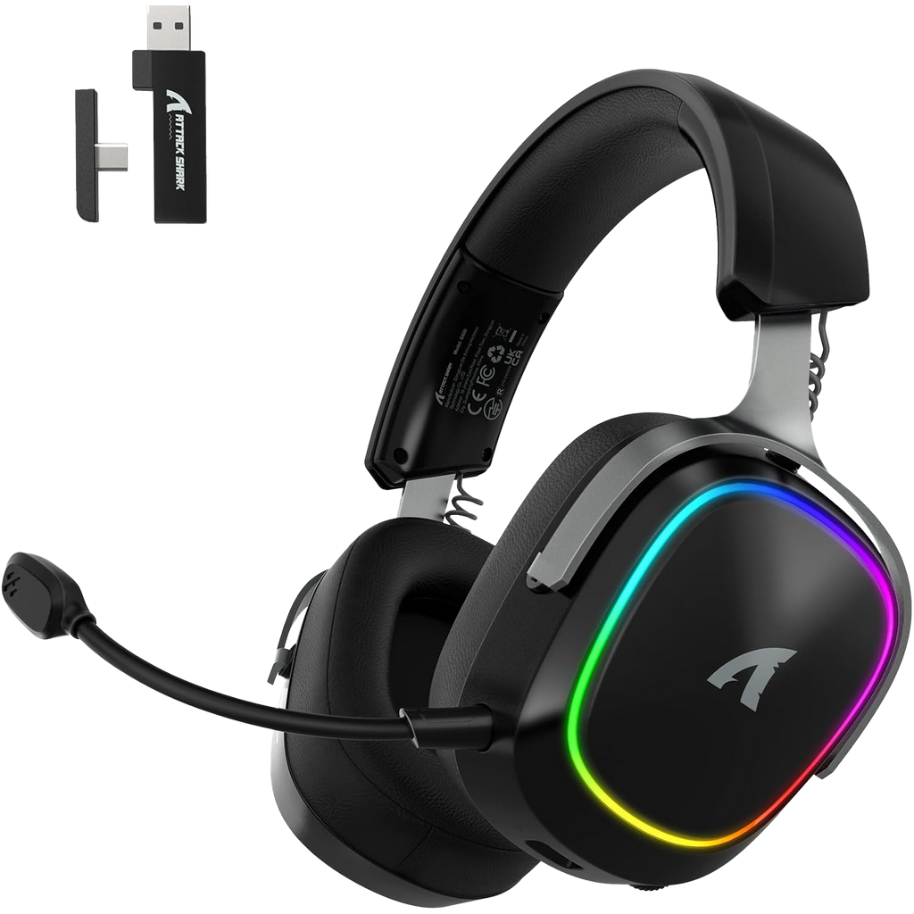 Attack Shark G800 Wireless Gaming Headset – Immersive Audio &amp; Low-Latency Freedom
