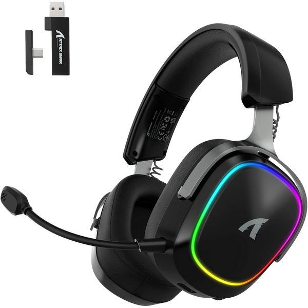 Attack Shark G800 Wireless Gaming Headset – Immersive Audio &amp; Low-Latency Freedom