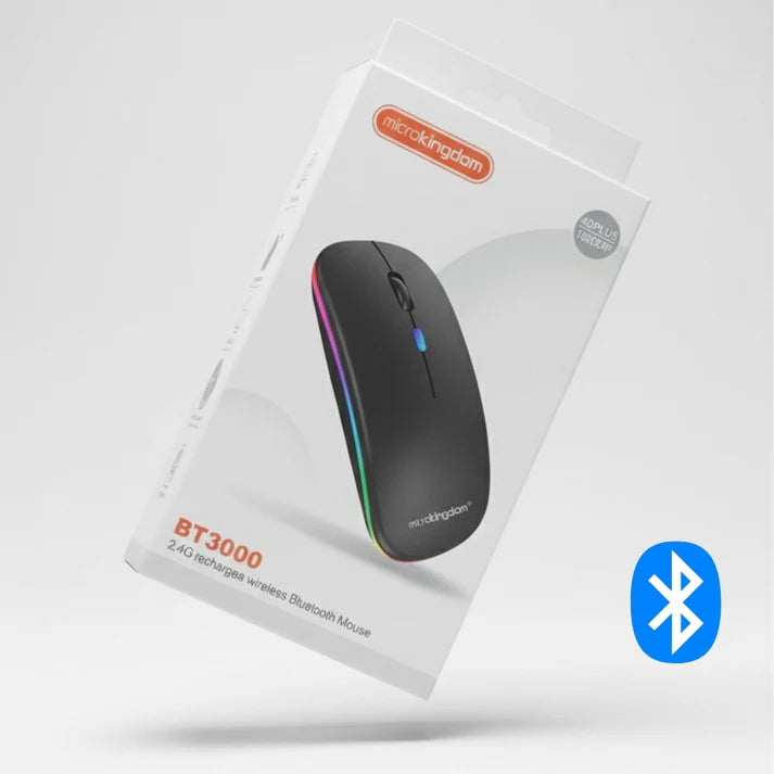 BT3000 Wireless Bluetooth Rechargeable Mouse 1600 DPI Secondary image