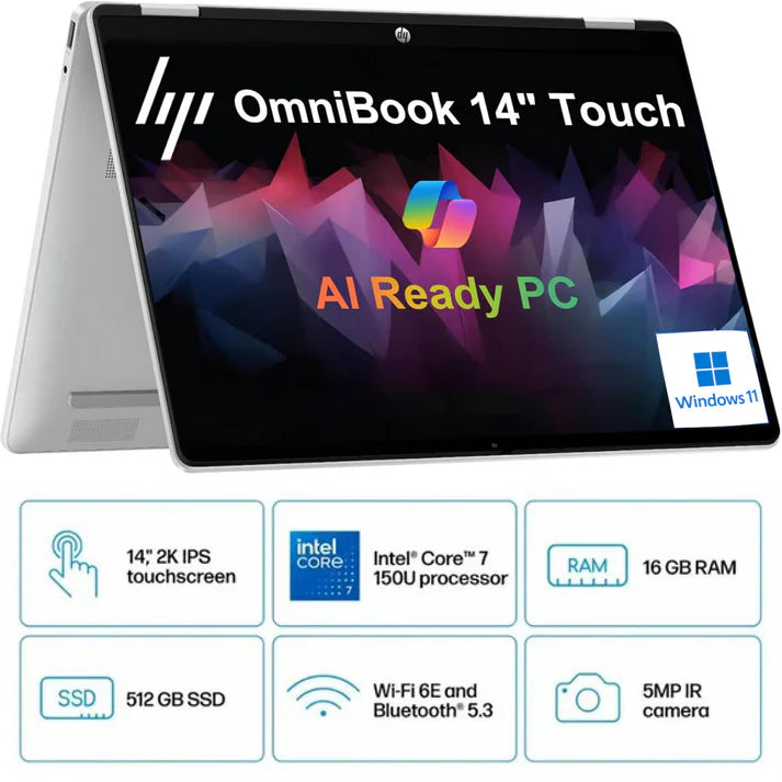 HP OmniBook 5 Flip X360 Laptop