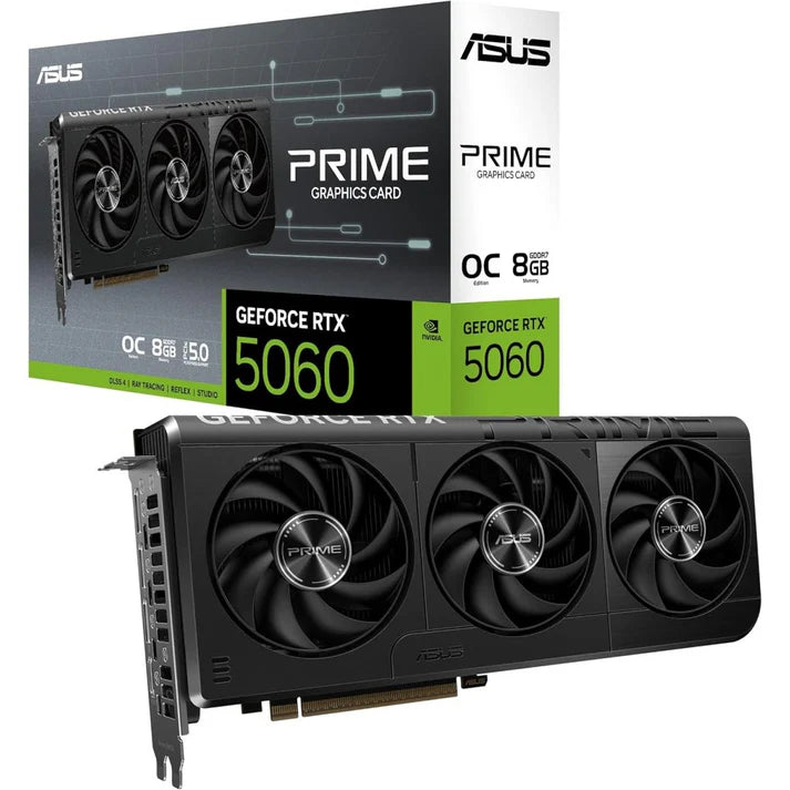 ASUS PRIME GeForce RTX 5060 OC Edition 8GB GDDR7 - Graphics Card Main image