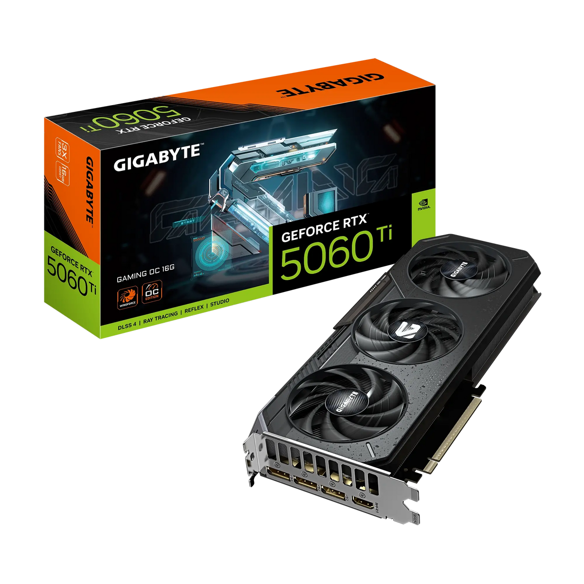 GIGABYTE RTX 5060 TI 16GB 3FAN Main image