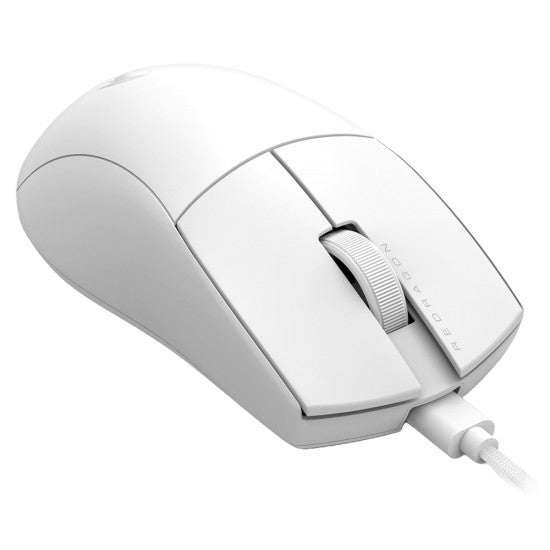 REDRAGON K1NG 1K M724W 12400 DPI 5 WIRED GAMING MOUSE - WHITE Secondary image