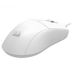 REDRAGON K1NG 1K M724W 12400 DPI 5 WIRED GAMING MOUSE - WHITE