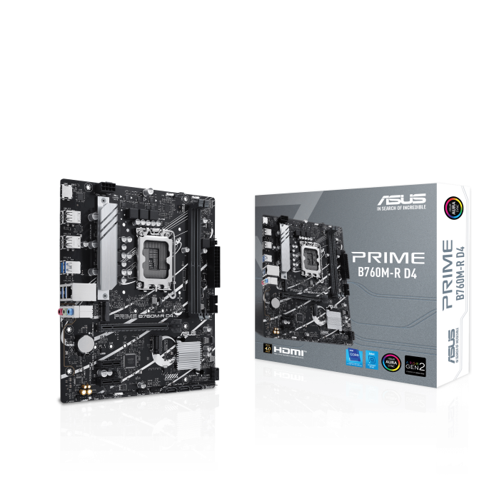 ASUS PRIME B760M-R D4 Main image